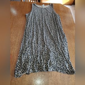 Old Navy Leopard tank dress
